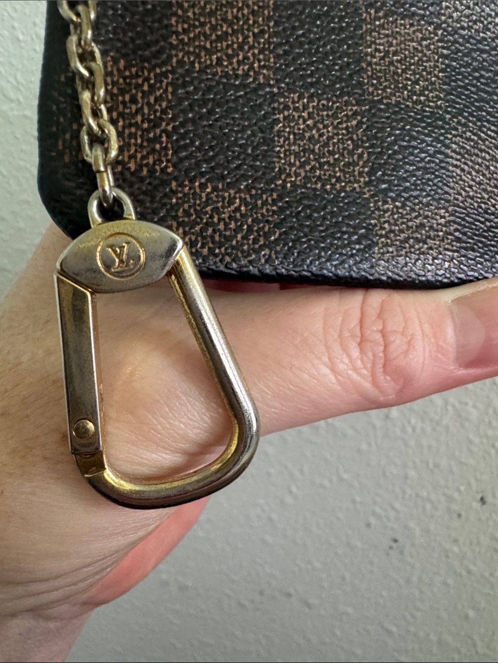 Louis Vuitton Damier Ebene Key Cles VGUC - Picture 3 of 9